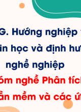 Chủ đề G - Bài 1. Nhóm nghề Phân tích và phát triển phần mềm và các ứng dụng